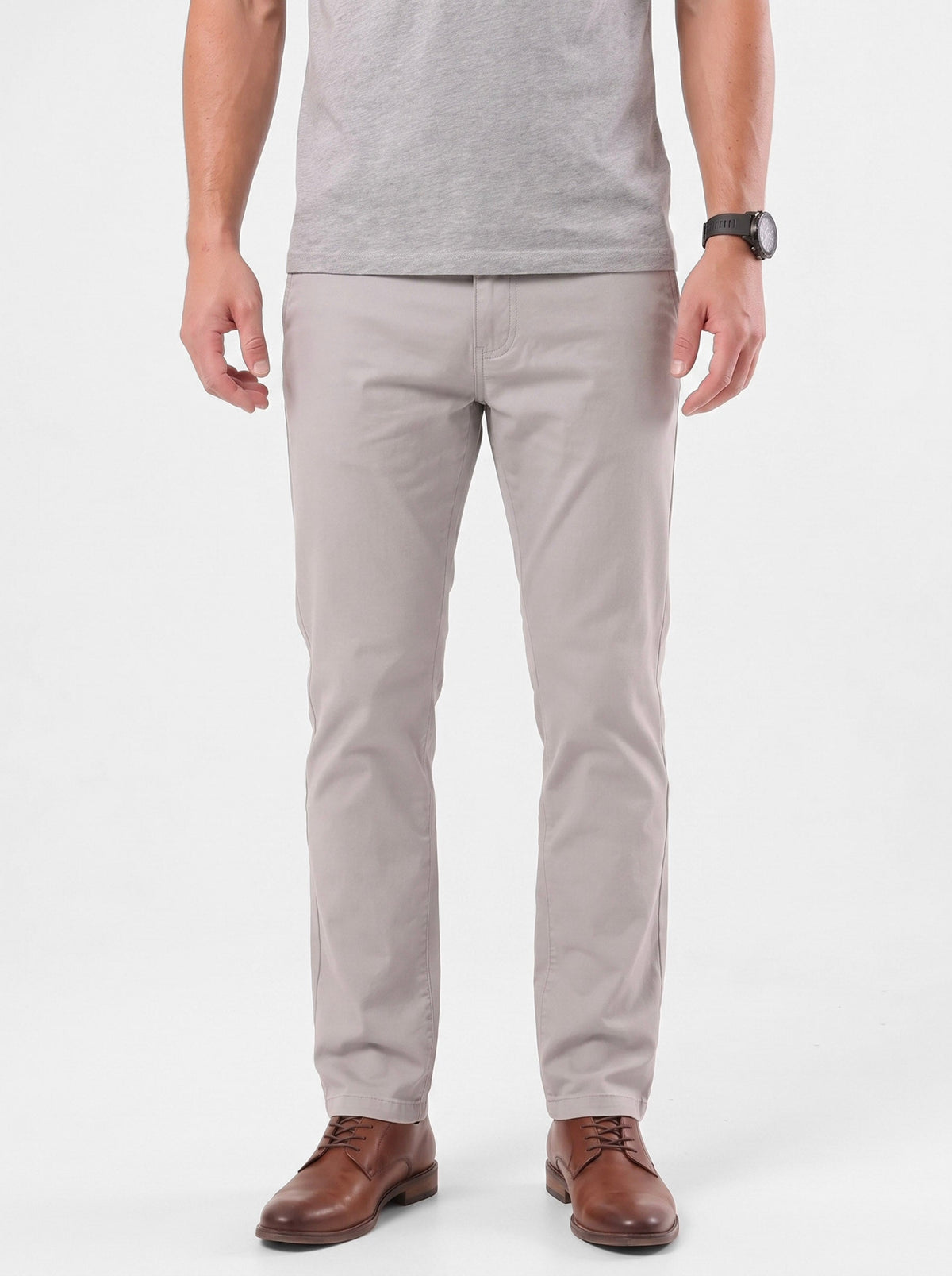 Pantalones Rectos Minimalistas - Cross & Crown