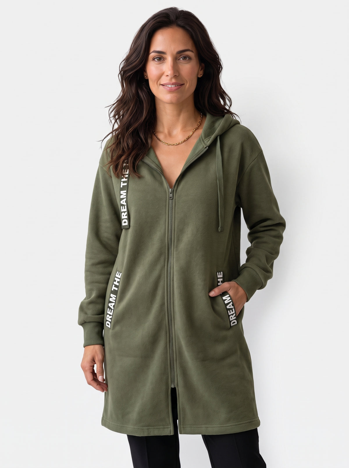 Abrigo Sudadera Oversize con Capucha