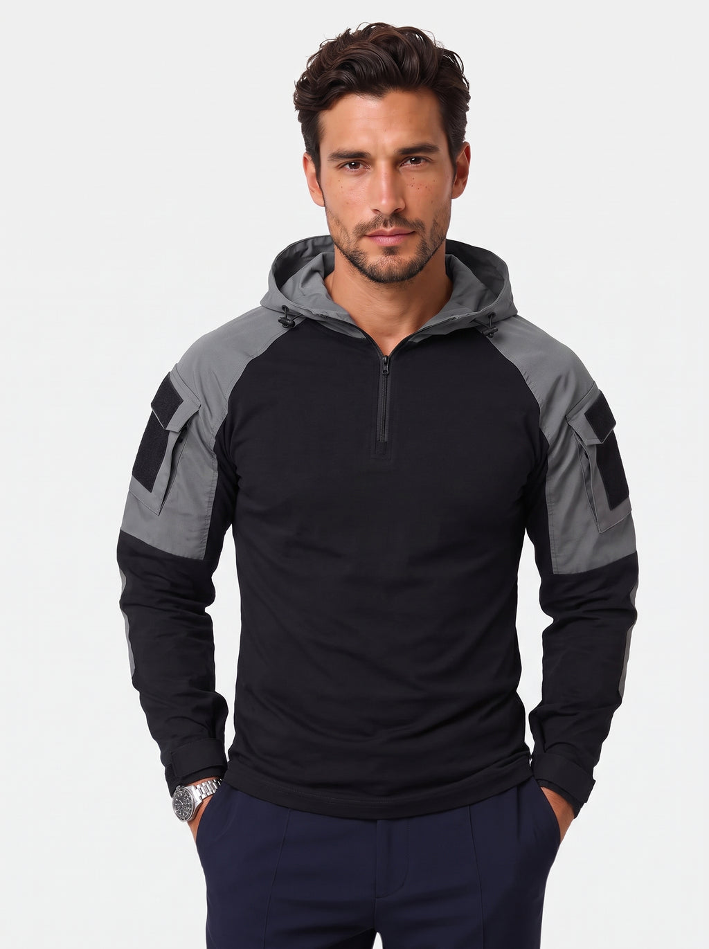 Sudadera Táctica Militar con Capucha