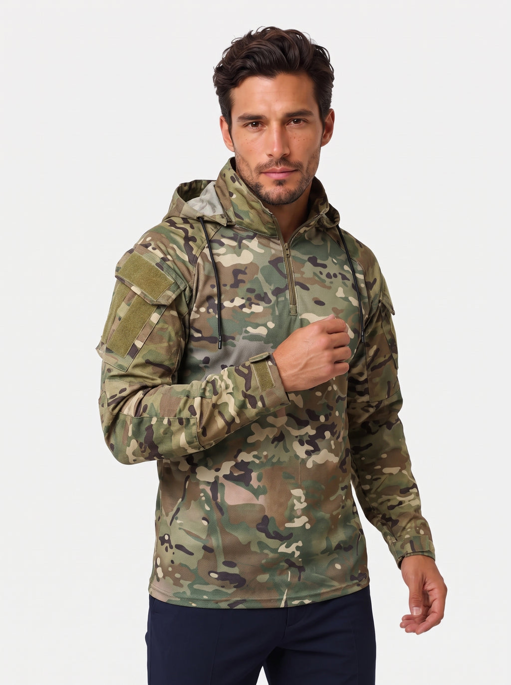 Sudadera Táctica Militar con Capucha