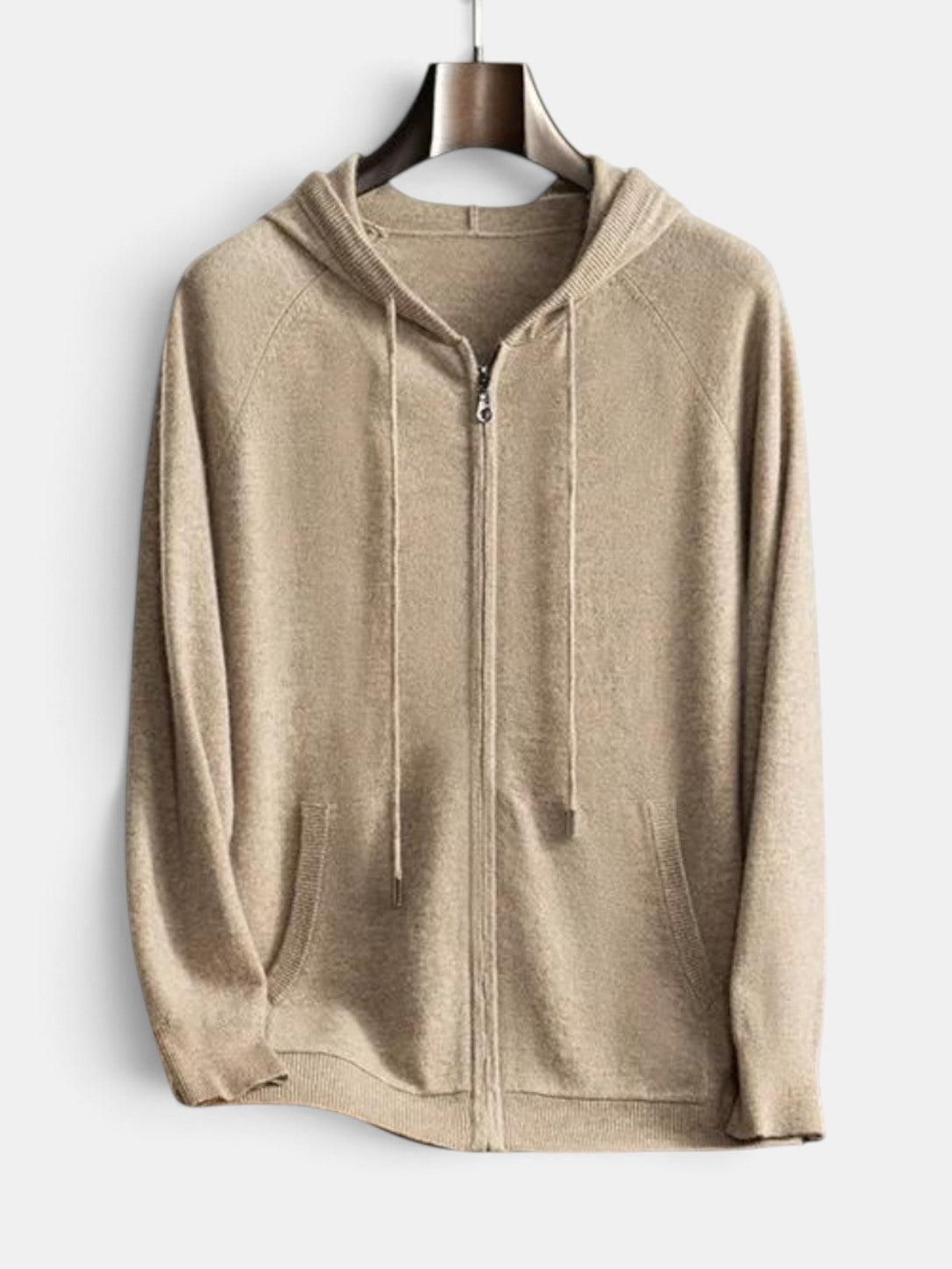 Chaleco con Capucha Cashmere Premium – 100% Cashmere
