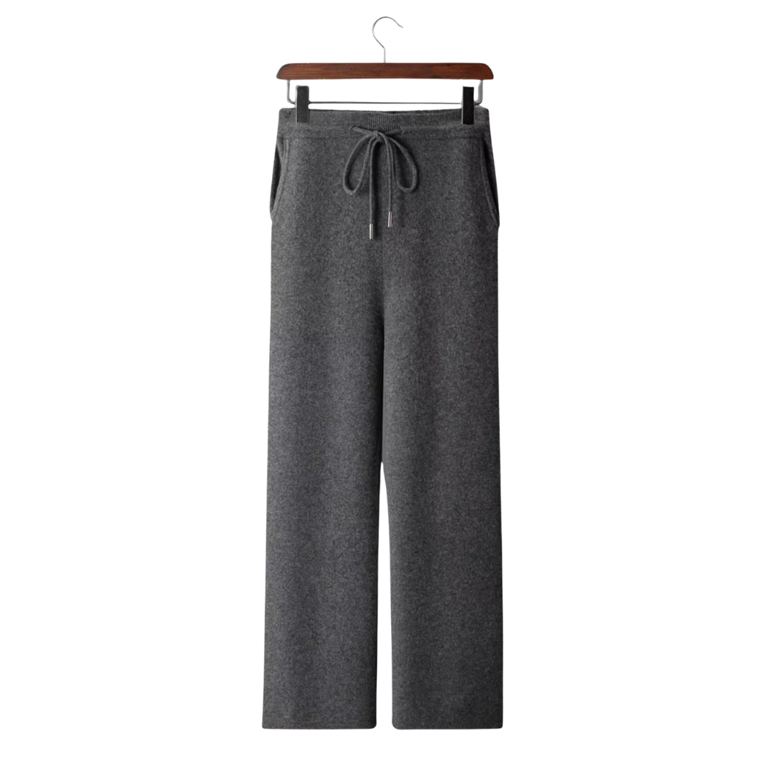 Pantalón Ancho de Cashmere Hombre Premium – 100% Cashmere