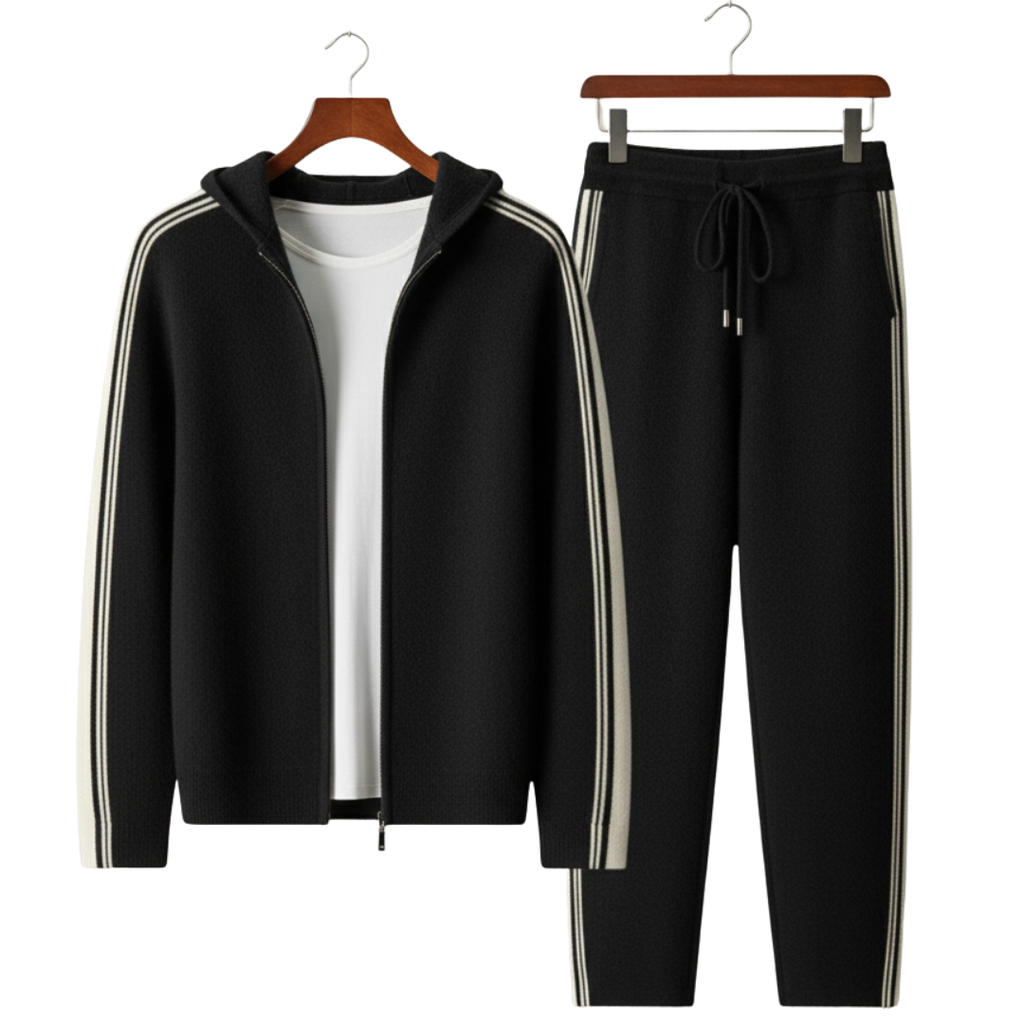 Chándal Hombre Premium 100% Cashmere Damien – Conjunto Elegante