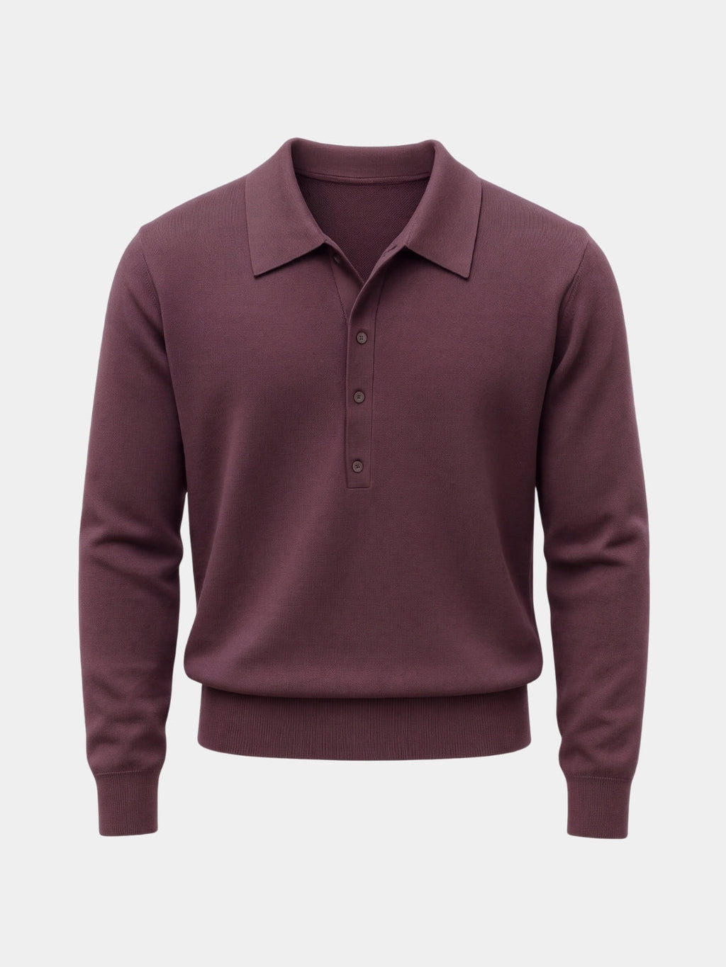 Suéter Polo de Punto Old Money - Cross & Crown