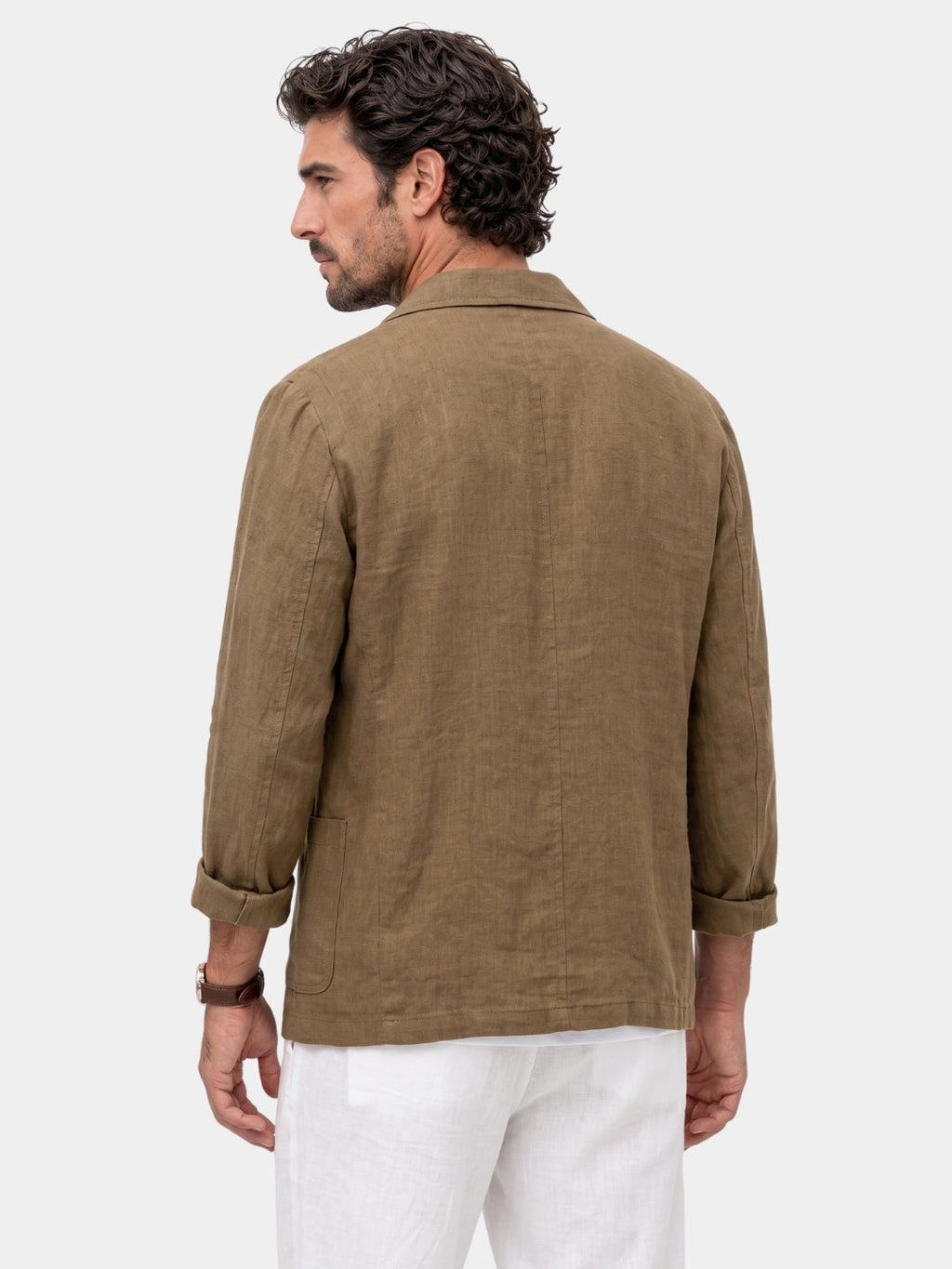Blazer de Lino de Verano Oldbrook - Cross & Crown