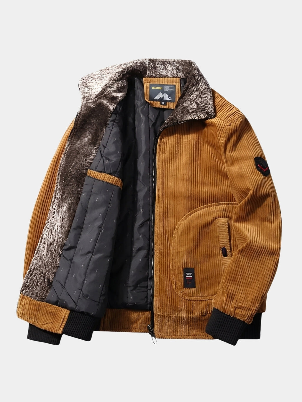 Chaqueta Térmica de Pana - Cross & Crown
