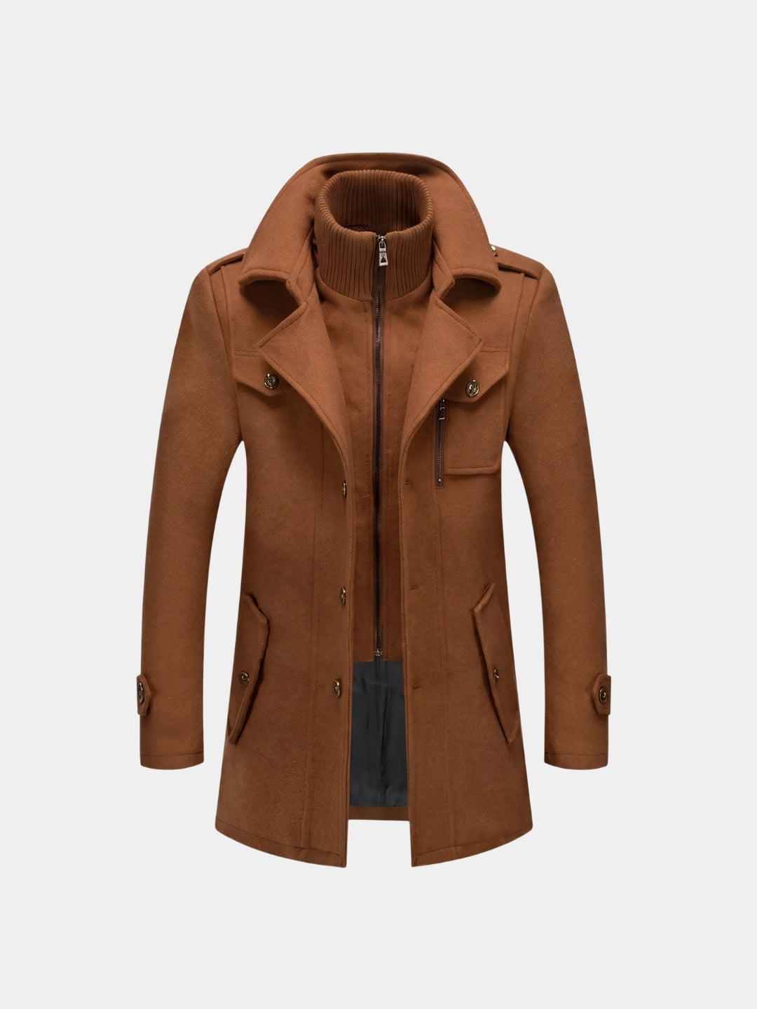 Abrigo de Invierno de Dos Piezas Old Money - Cross & Crown