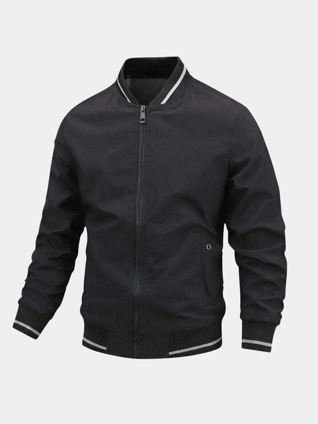 Chaqueta Bomber Casual de Beisbol - Cross & Crown