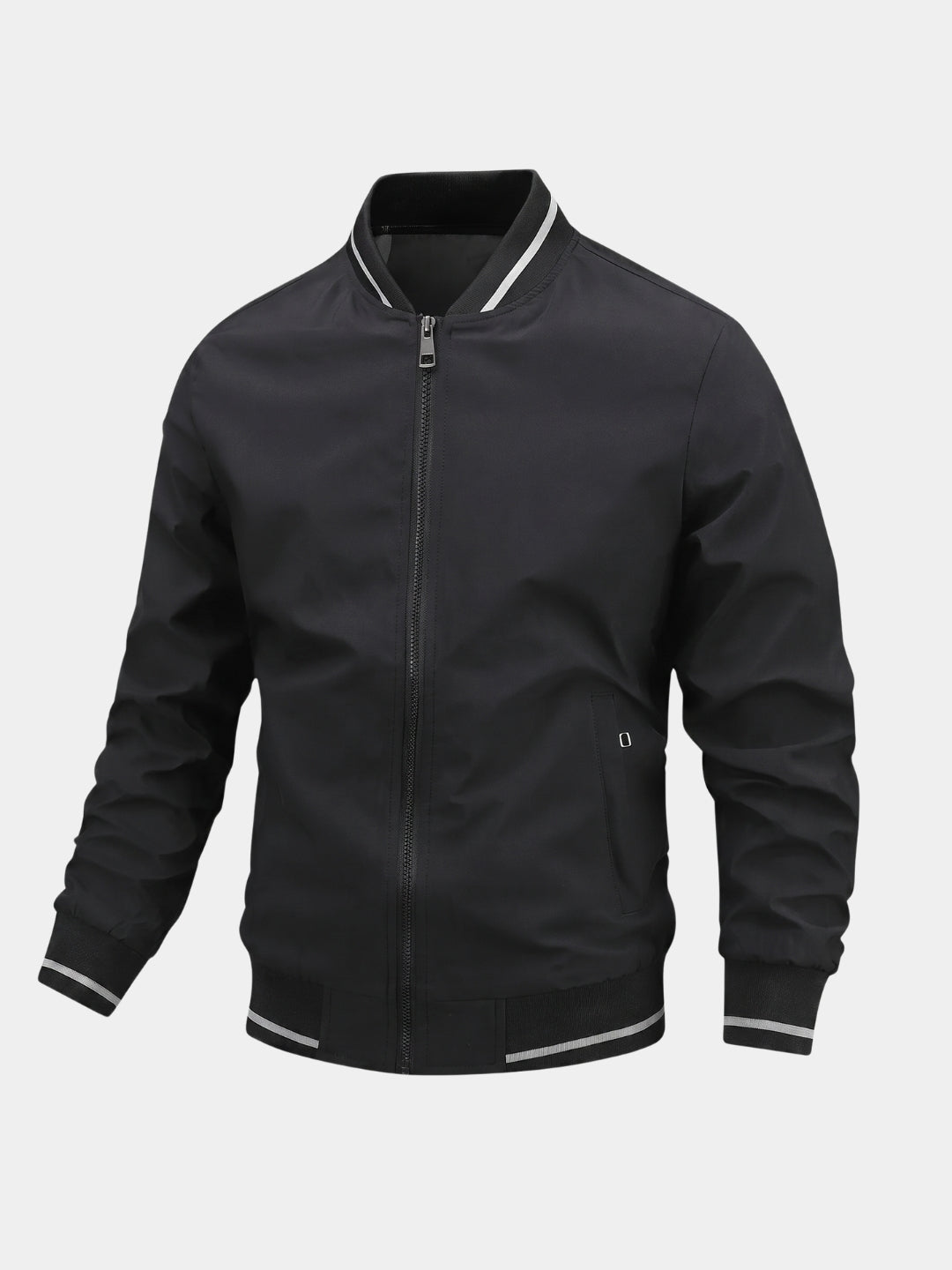 Chaqueta Bomber Casual de Beisbol - Cross & Crown