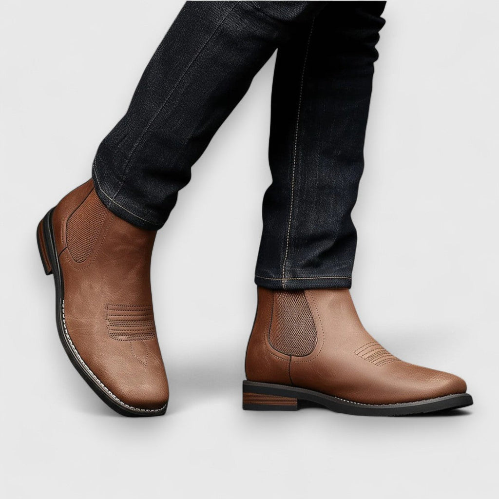 Botines Chelsea para Hombre con Elásticos Laterales