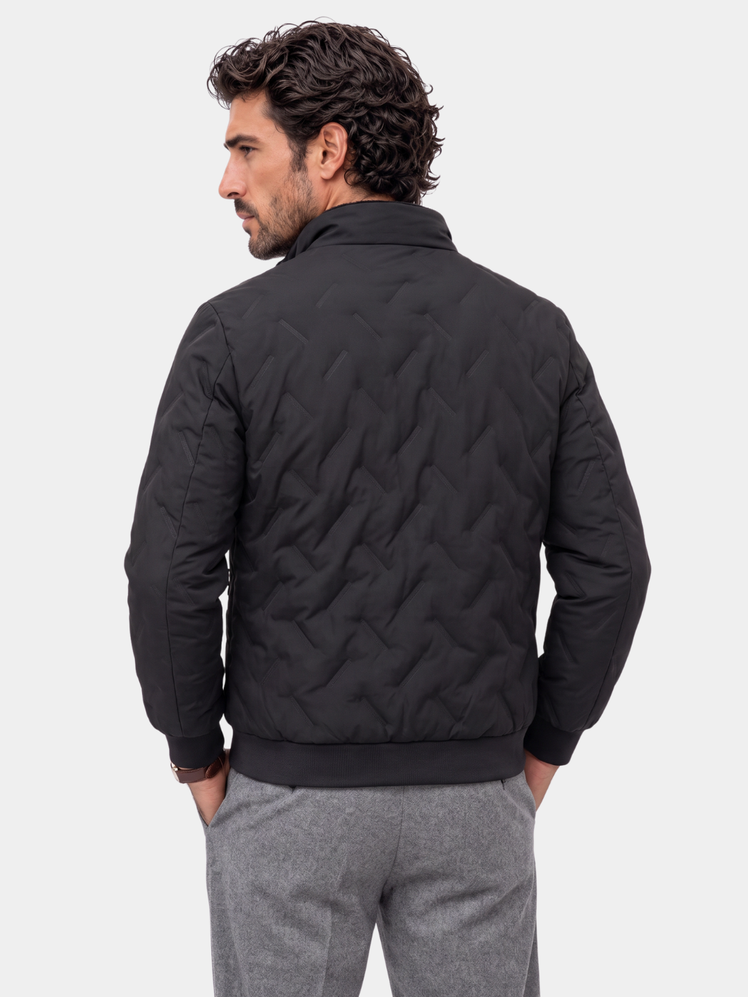 Chaqueta de Invierno Sherpa Clásica Premium – Cross & Crown