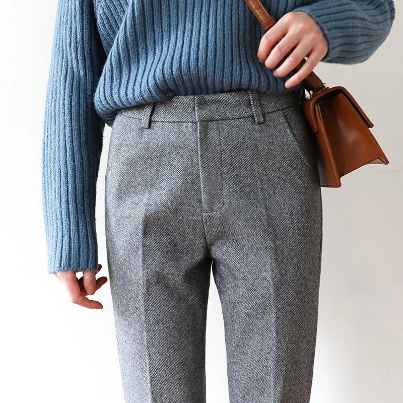 Pantalón Mujer Clásico de Lana