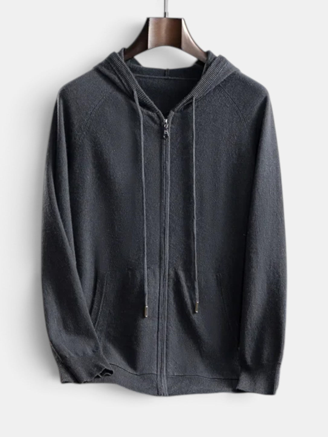 Chaleco con Capucha Cashmere Premium – 100% Cashmere