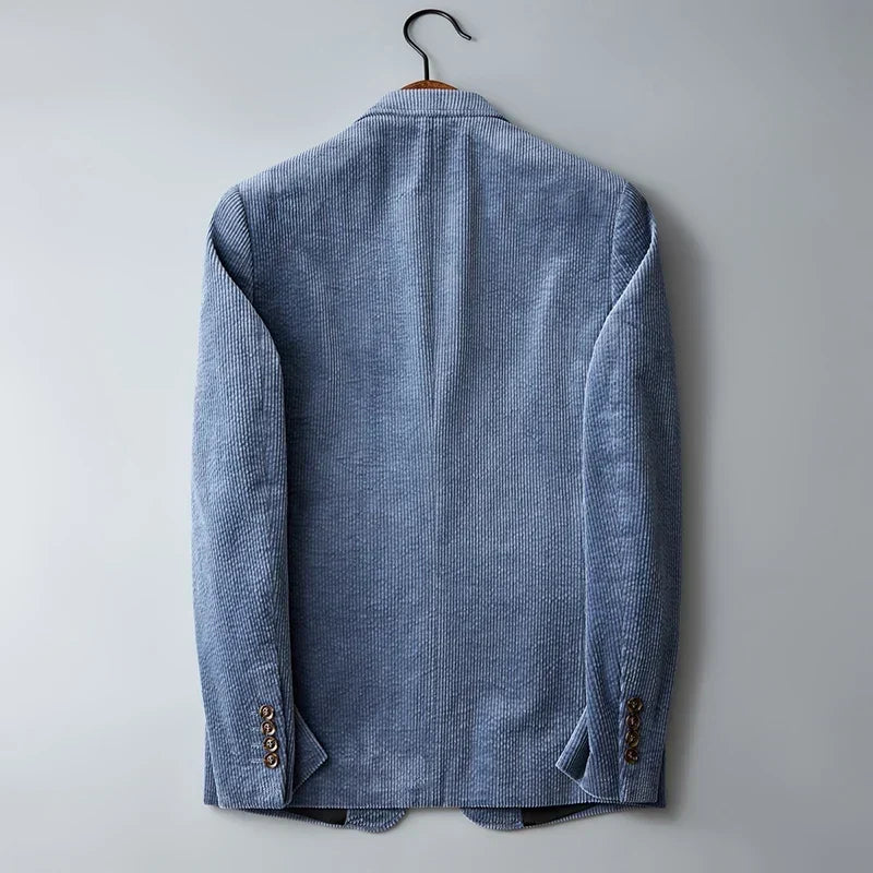 Americana casual hombre elástica con acabado antiarrugas