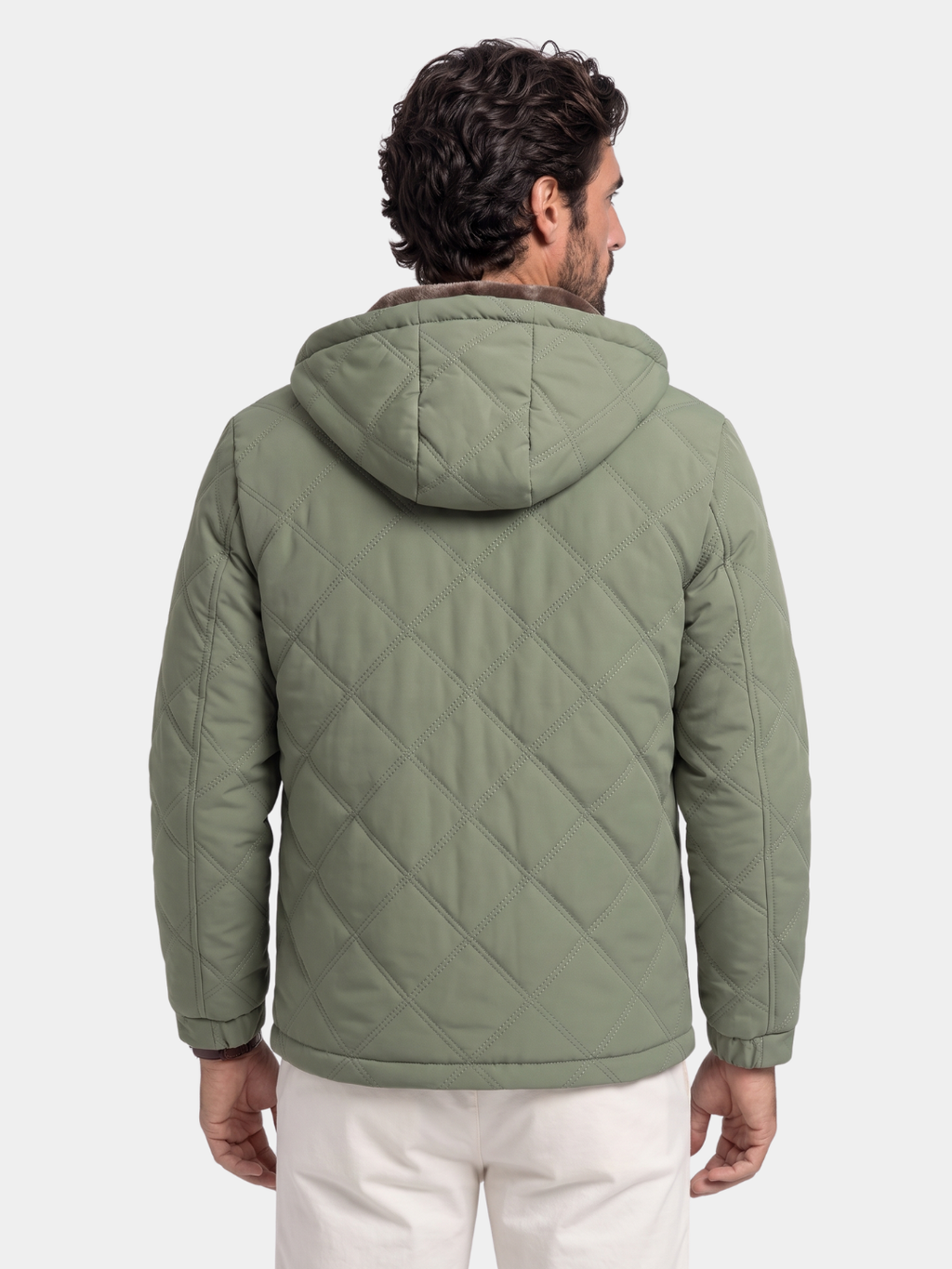 Chaqueta con Cremallera Slate Cavalier - Cross & Crown