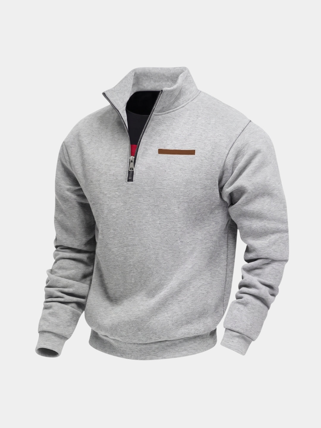 Suéter de Alto Cuello Urbano Slate - Cross & Crown