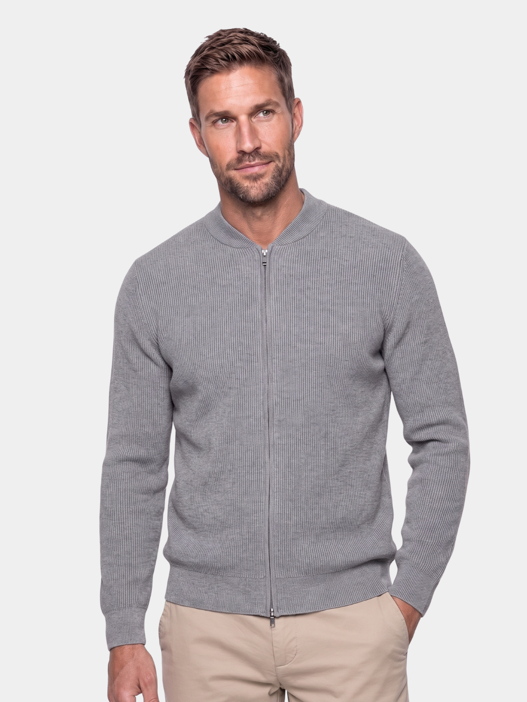 Chaqueta de Algodón Suave - Cross & Crown