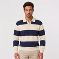 Jersey Polo Hombre Punto Rayas Clásico