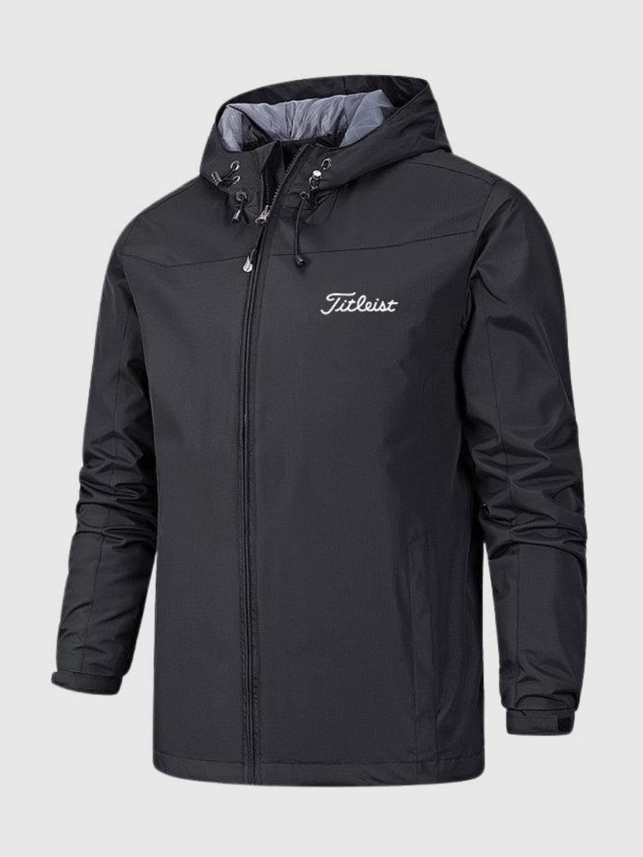 Chaqueta Impermeable Hombre con Capucha – Cortavientos