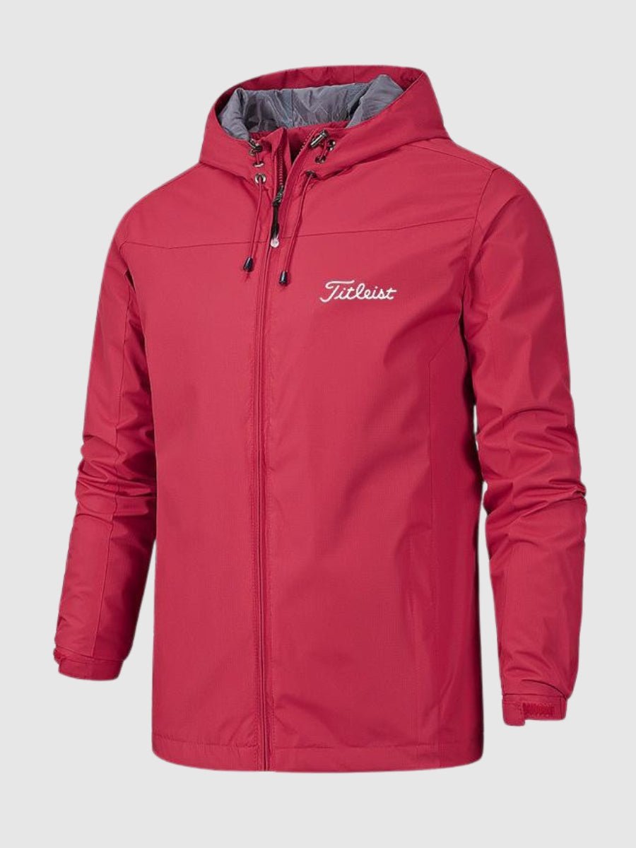 Chaqueta Impermeable Hombre con Capucha – Cortavientos