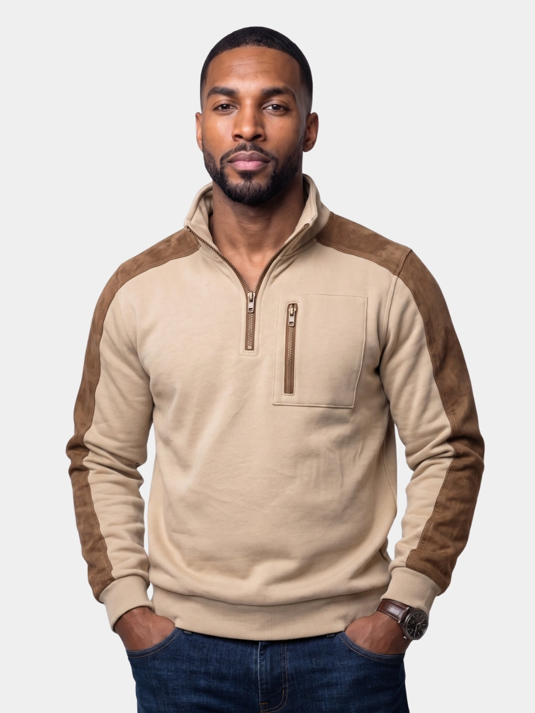 Pullover de Cuello Alto Urban Explorer - Cross & Crown