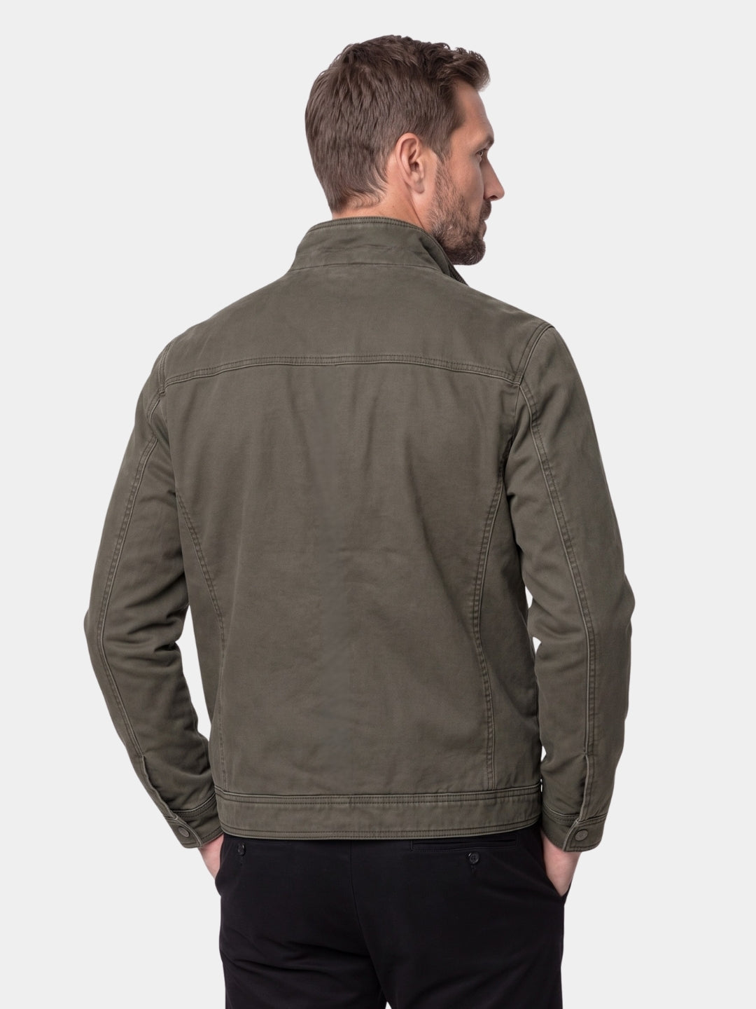 Chaqueta de Campo Vintage Oliva Valmont - Cross & Crown
