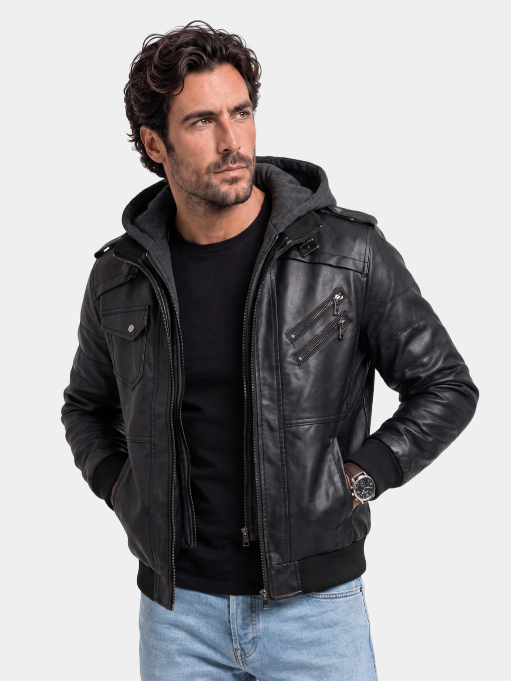 Chaqueta Moto Ignis Dual-Zip – Cross & Crown