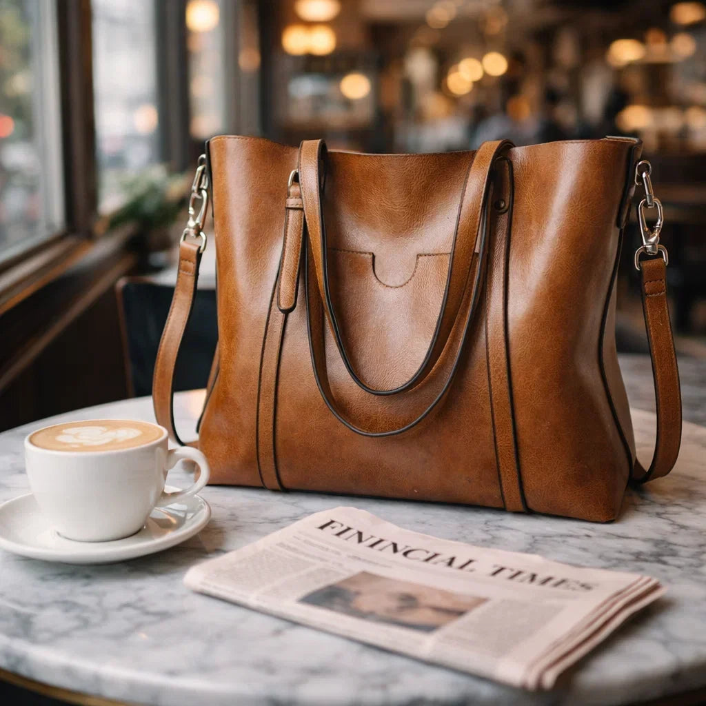 Bolso Bandolera Mujer en Piel Genuina Elegante