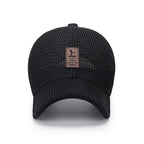 Gorra ligera y transpirable.