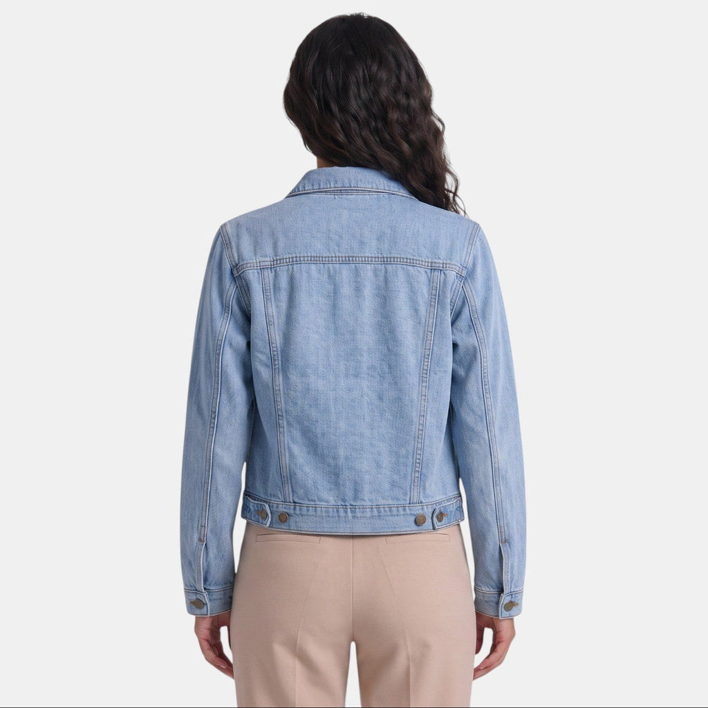 Chaqueta Vaquera Mujer Premium – Corte Recto Clásico