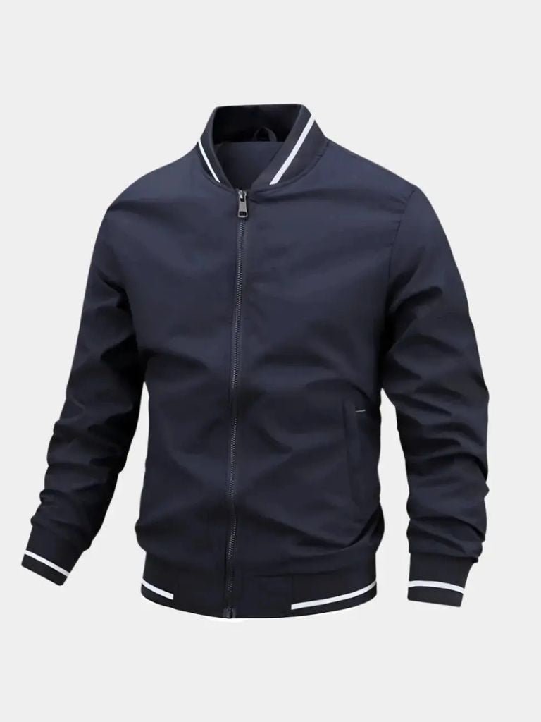 Chaqueta Bomber Casual de Beisbol - Cross & Crown