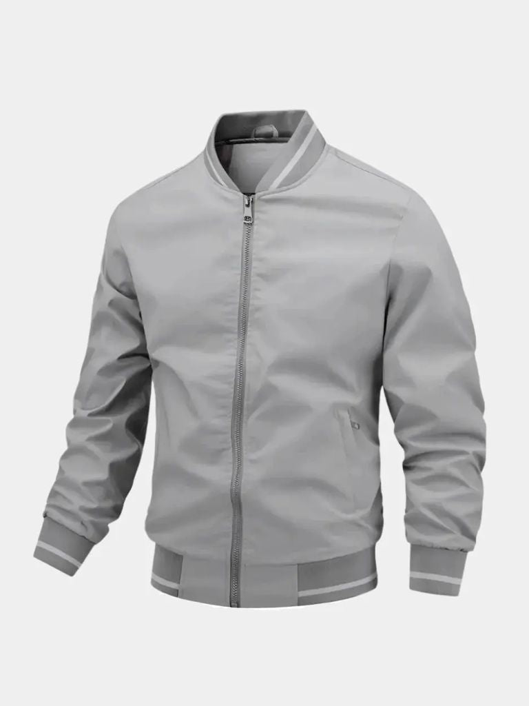 Chaqueta Bomber Casual de Beisbol - Cross & Crown