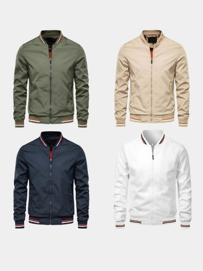 Chaqueta Bomber - Cross & Crown