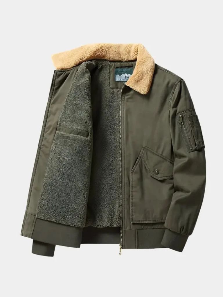 Chaqueta de Forro Polar Casual - Cross & Crown