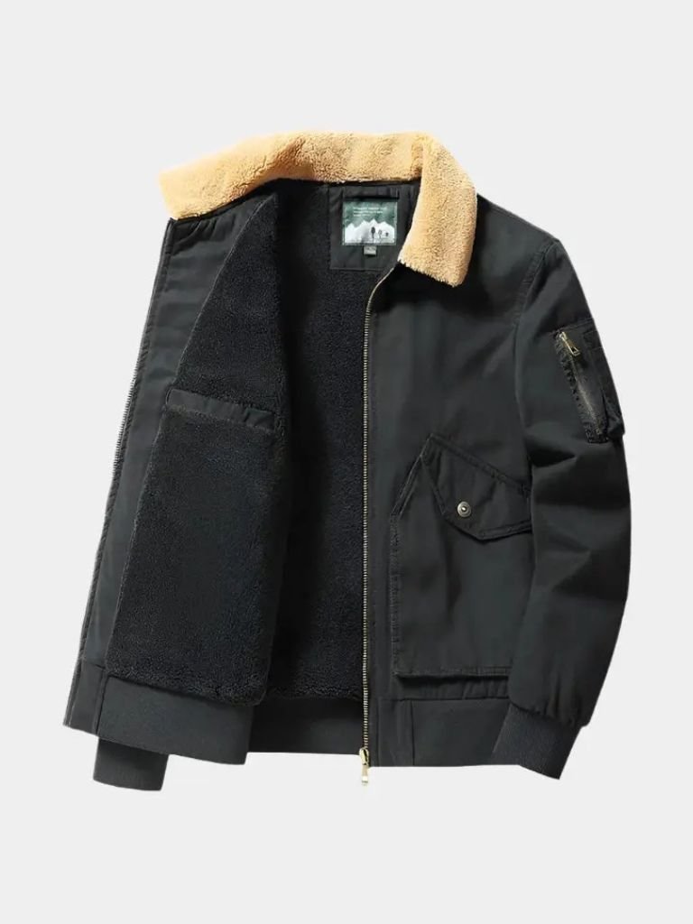 Chaqueta de Forro Polar Casual - Cross & Crown