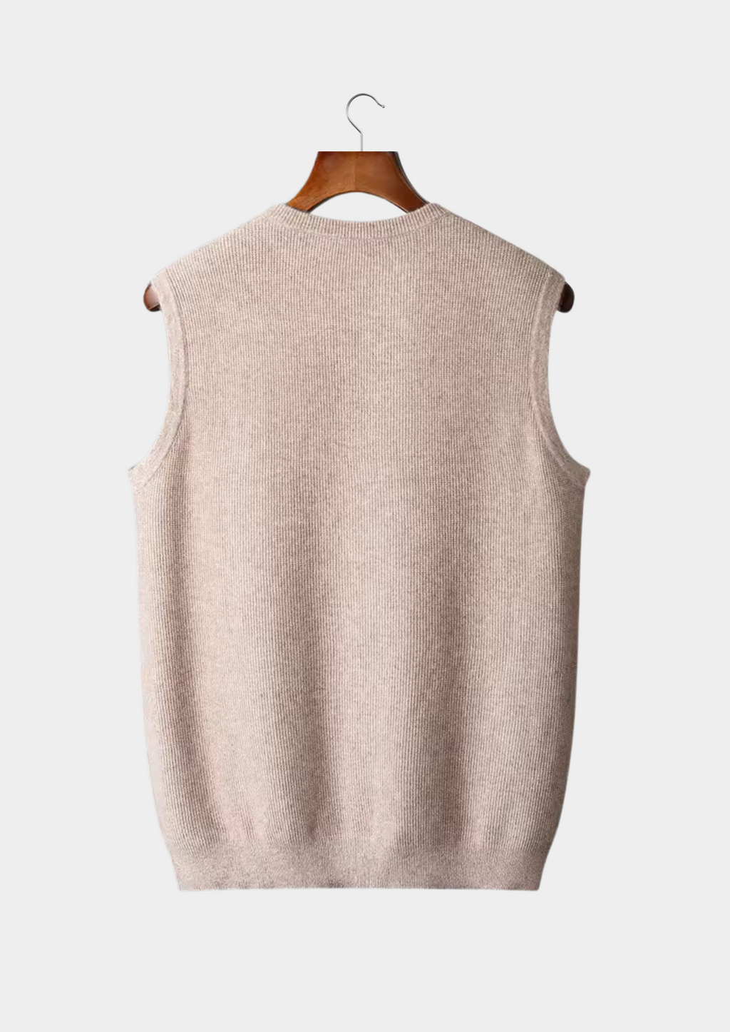 Chaleco de Cashmere Premium – 100% Cashmere Cuello Redondo