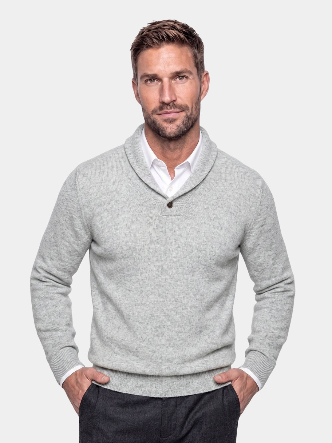 Suéter de Cachemira Soft Haven - Cross & Crown