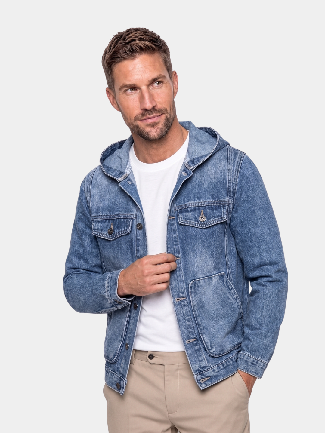 Chaqueta con Capucha Resolute – Cross & Crown