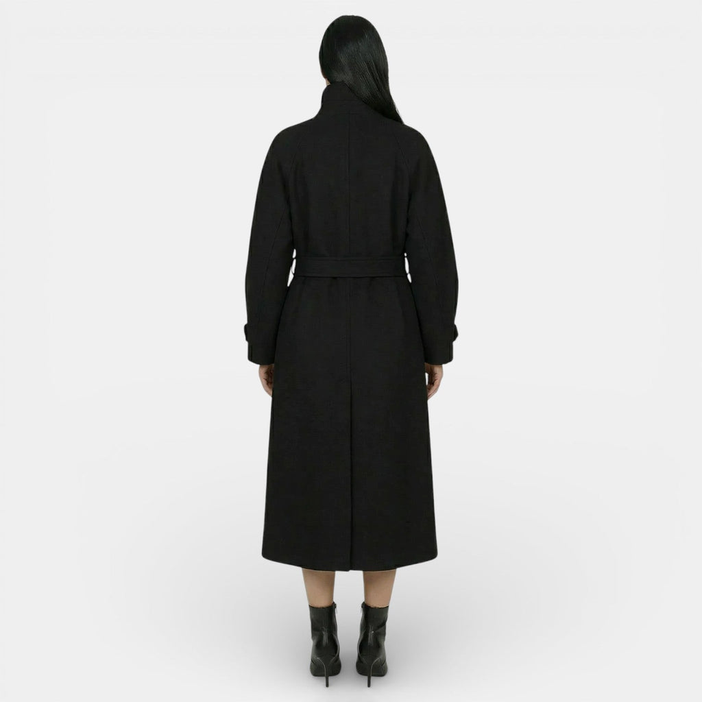 Abrigo Largo de Lana y Cashmere para Mujer