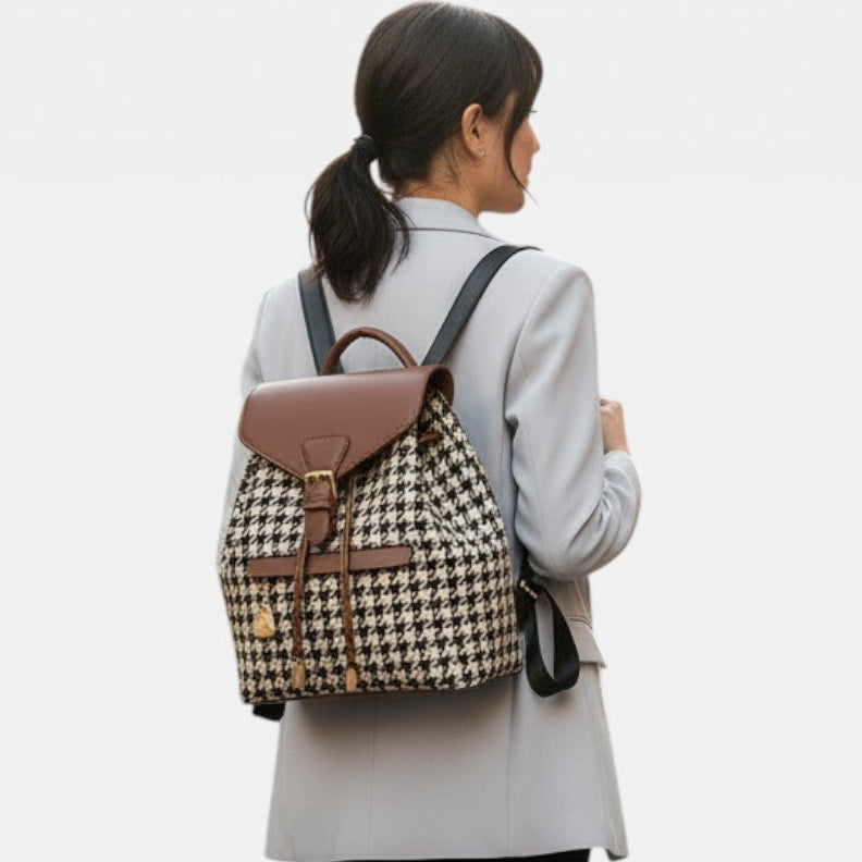 Mochila de Cuero para Mujer Multifuncional