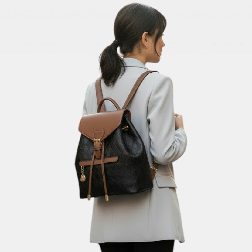 Mochila de Cuero para Mujer Multifuncional