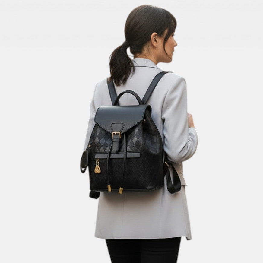 Mochila de Cuero para Mujer Multifuncional