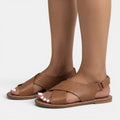 Sandalias Planas Piel Mujer