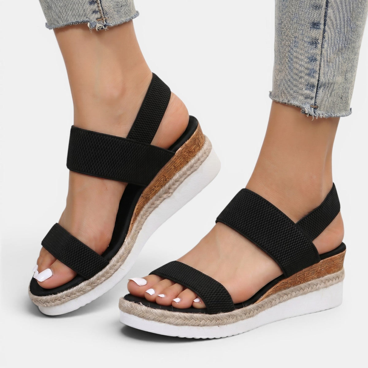 Sandalias Ortopédicas Cómodas Plataforma