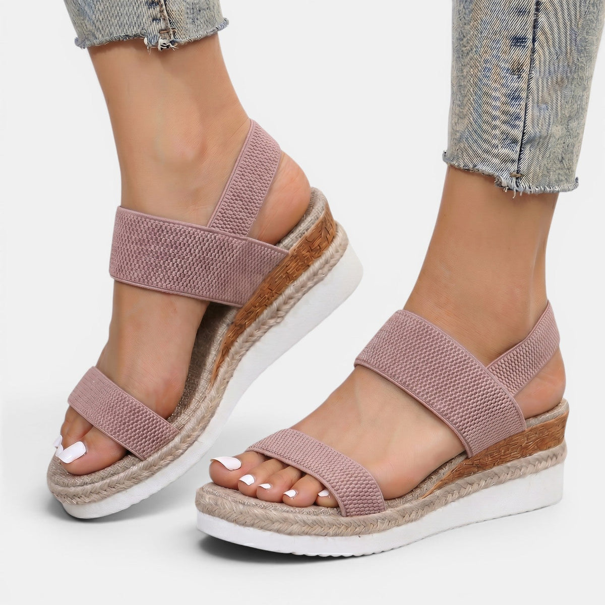 Sandalias Ortopédicas Cómodas Plataforma