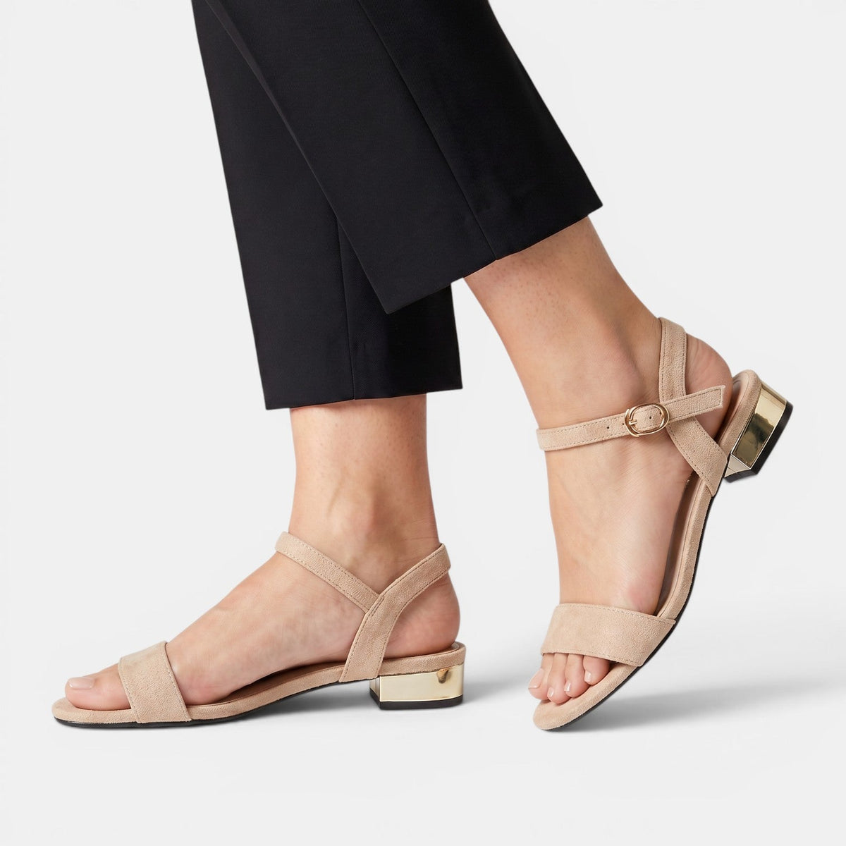 Sandalias Mujer Cómodas Tacón Bajo
