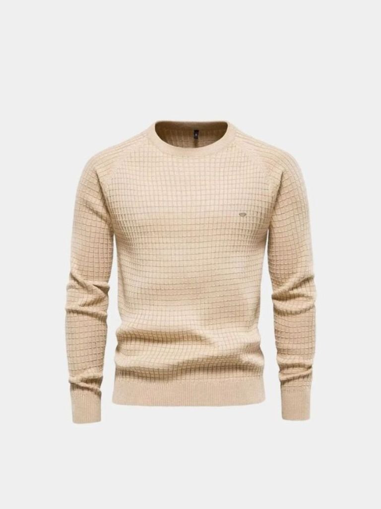 Jersey de Punto con Cuello Redondo - Cross & Crown
