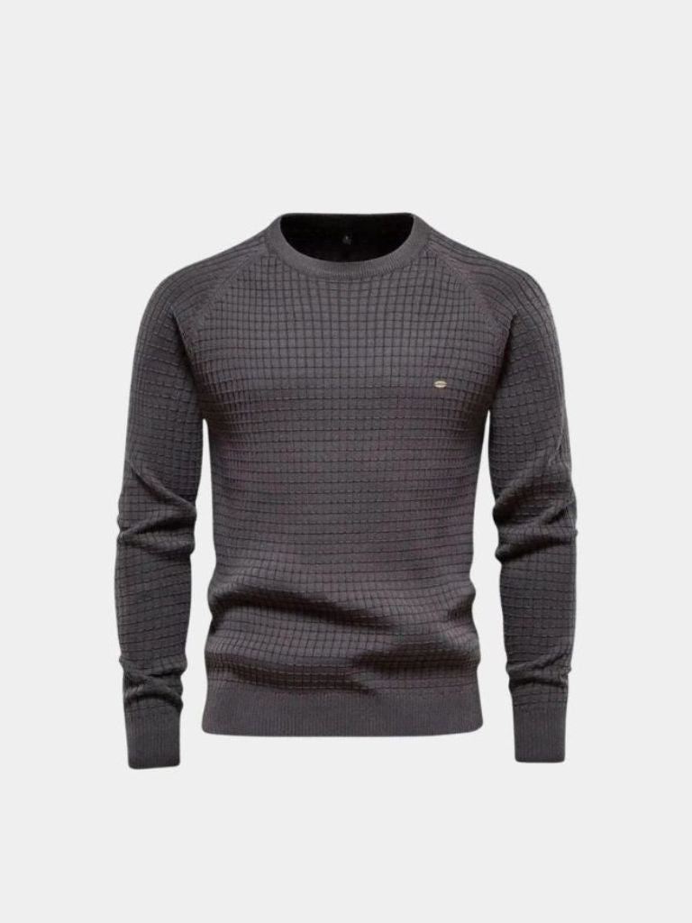 Jersey de Punto con Cuello Redondo - Cross & Crown