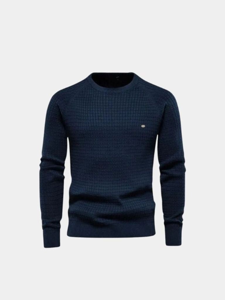 Jersey de Punto con Cuello Redondo - Cross & Crown