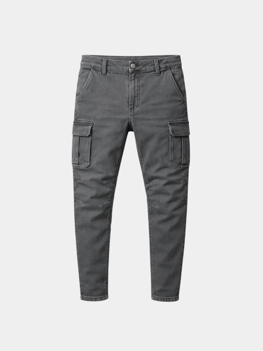 Pantalones Cargo de Mezclilla - Cross & Crown